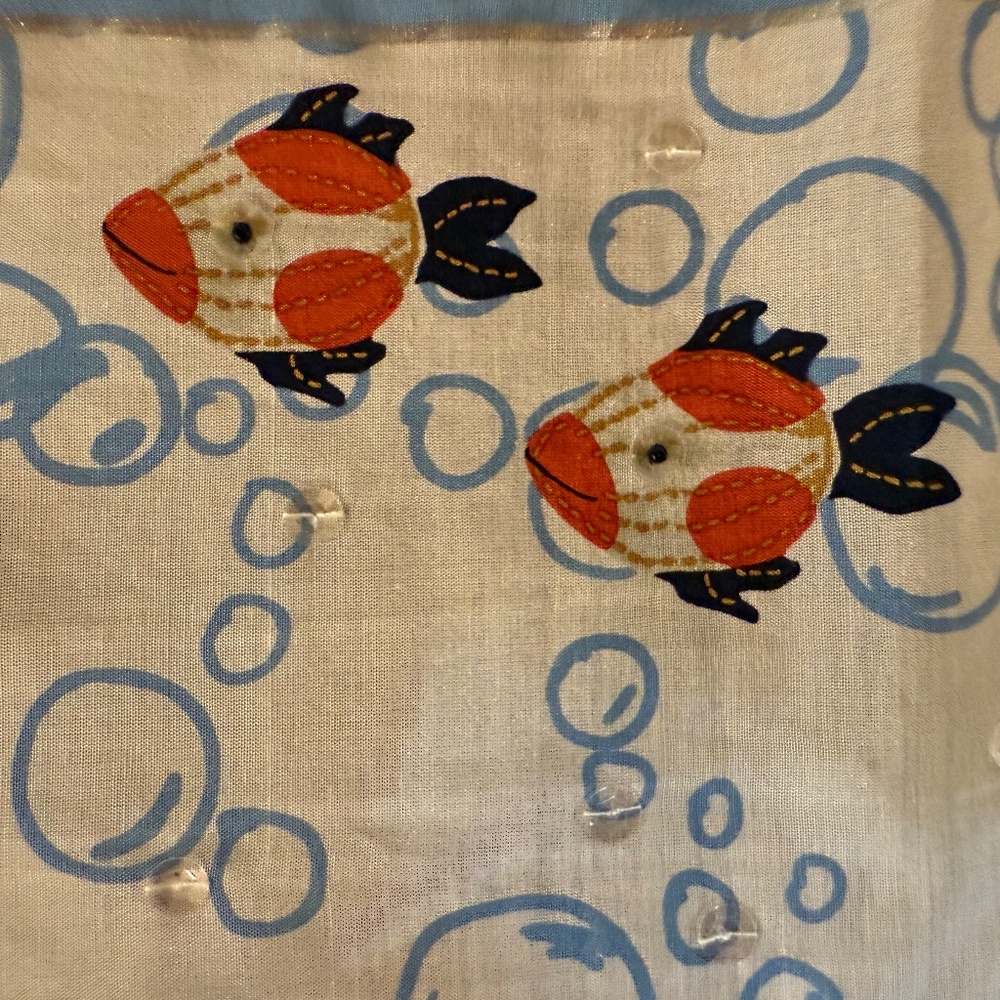 Coach Limited Edition Resort Bubble/Fish/Coral Bandana